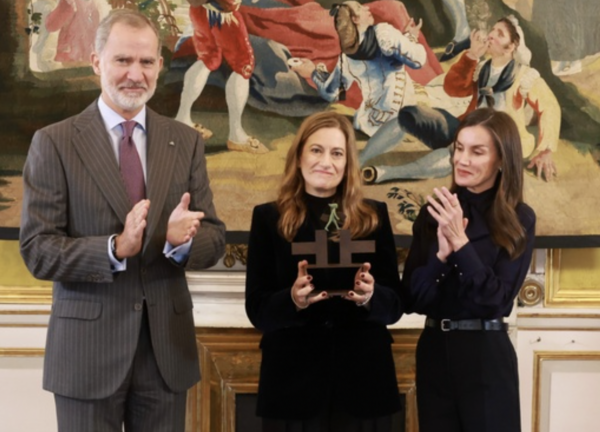 Presiden Felipe y Letizia, reyes de España, reunión anual del Patronato del Instituto Cervantes