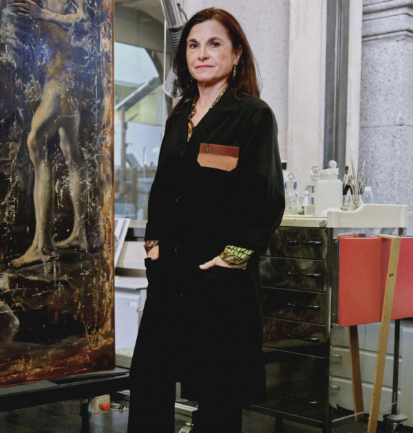 Viste Loewe a restauradores del Museo Nacional del Prado