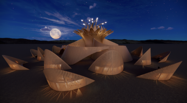 Anuncian los proyectos elegidos para el Burning Man Project 2026 en el desierto de Nevada